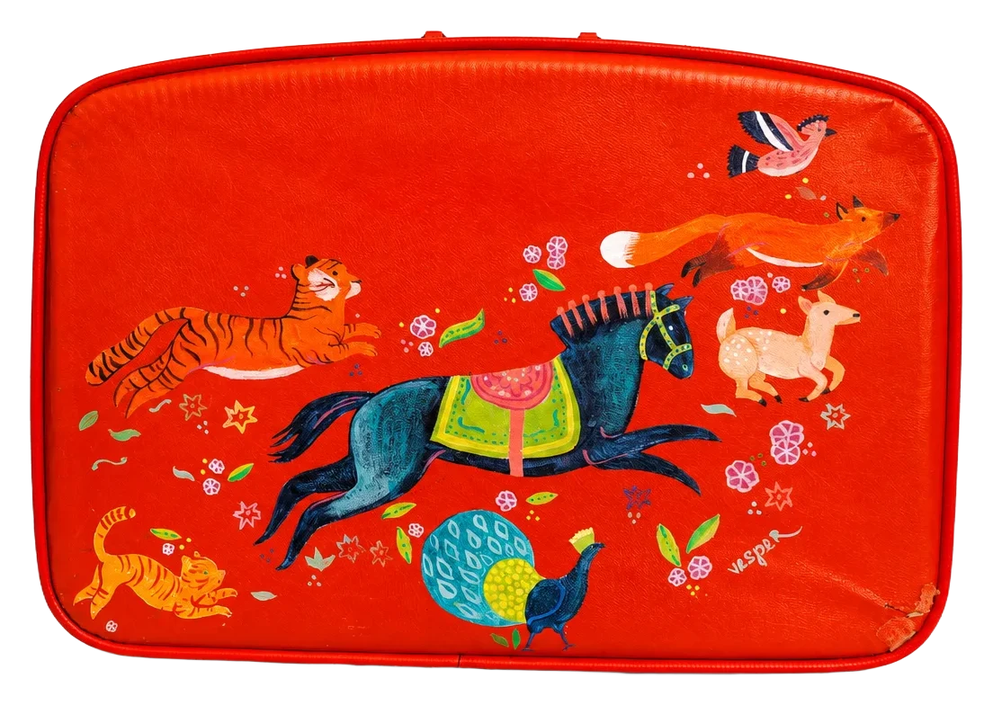 Magic Carpet Suitcase by Vesper Stamper, view 1